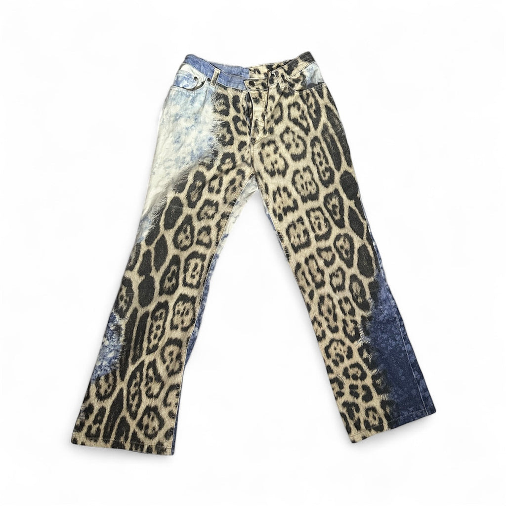 ROBERTO CAVALLI LEOPARD JEAN - M