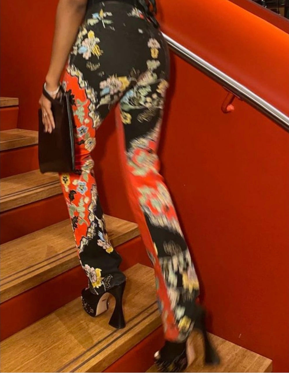 ROBERTO CAVALLI CHEONGASM LEOPARD JEANS