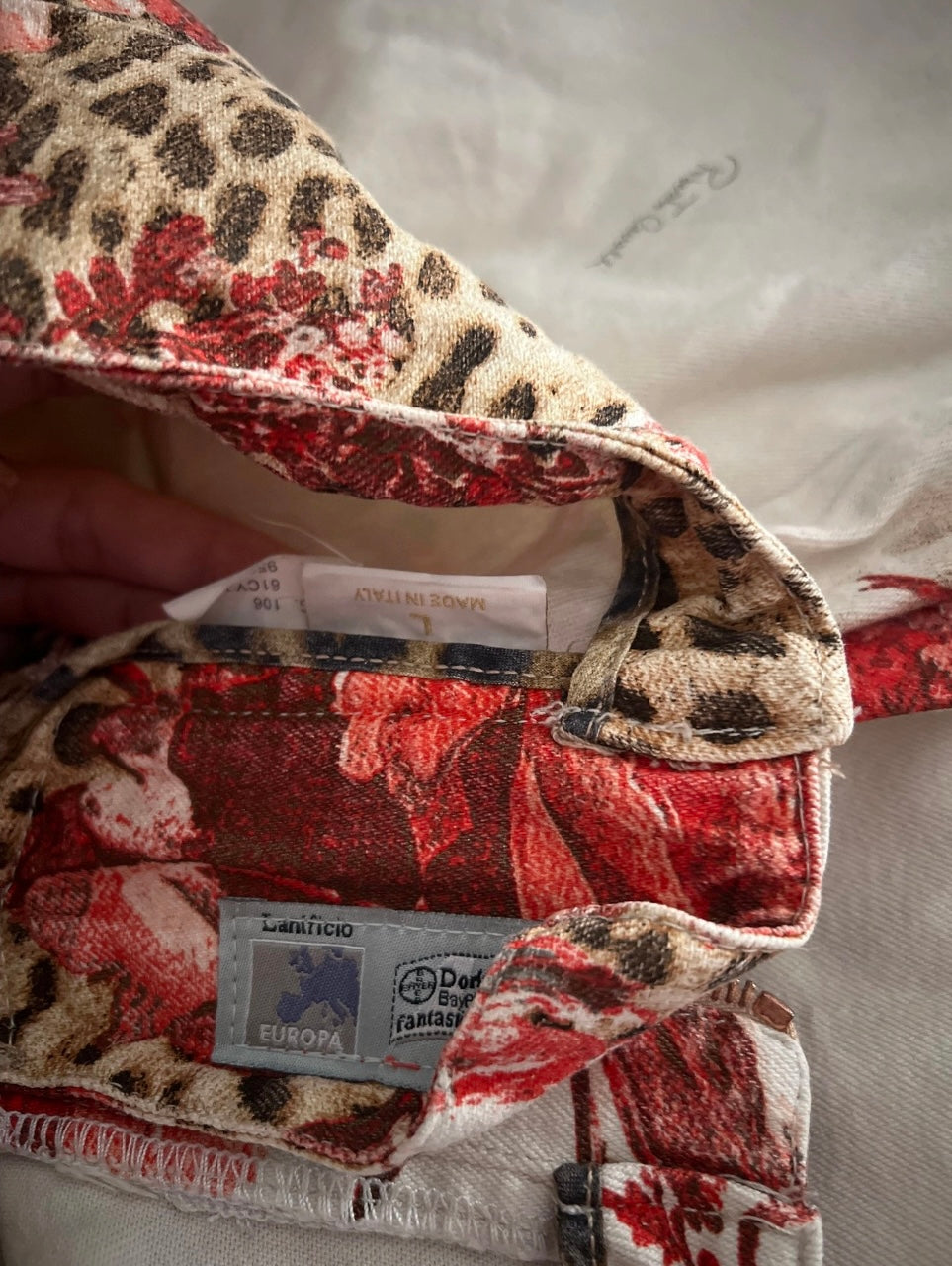 CAVALLI LEOPARD LORAL JEANS