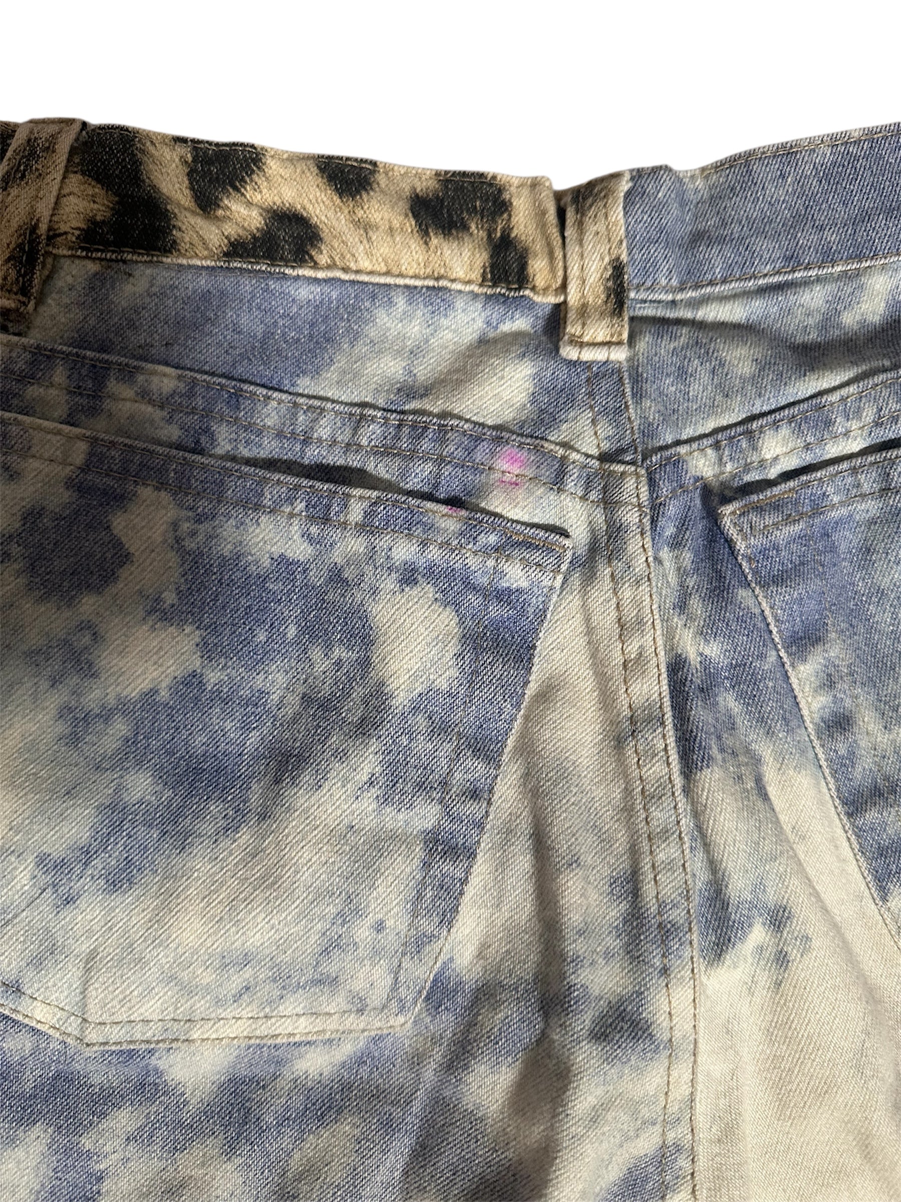 ROBERTO CAVALLI LEOPARD JEAN - M