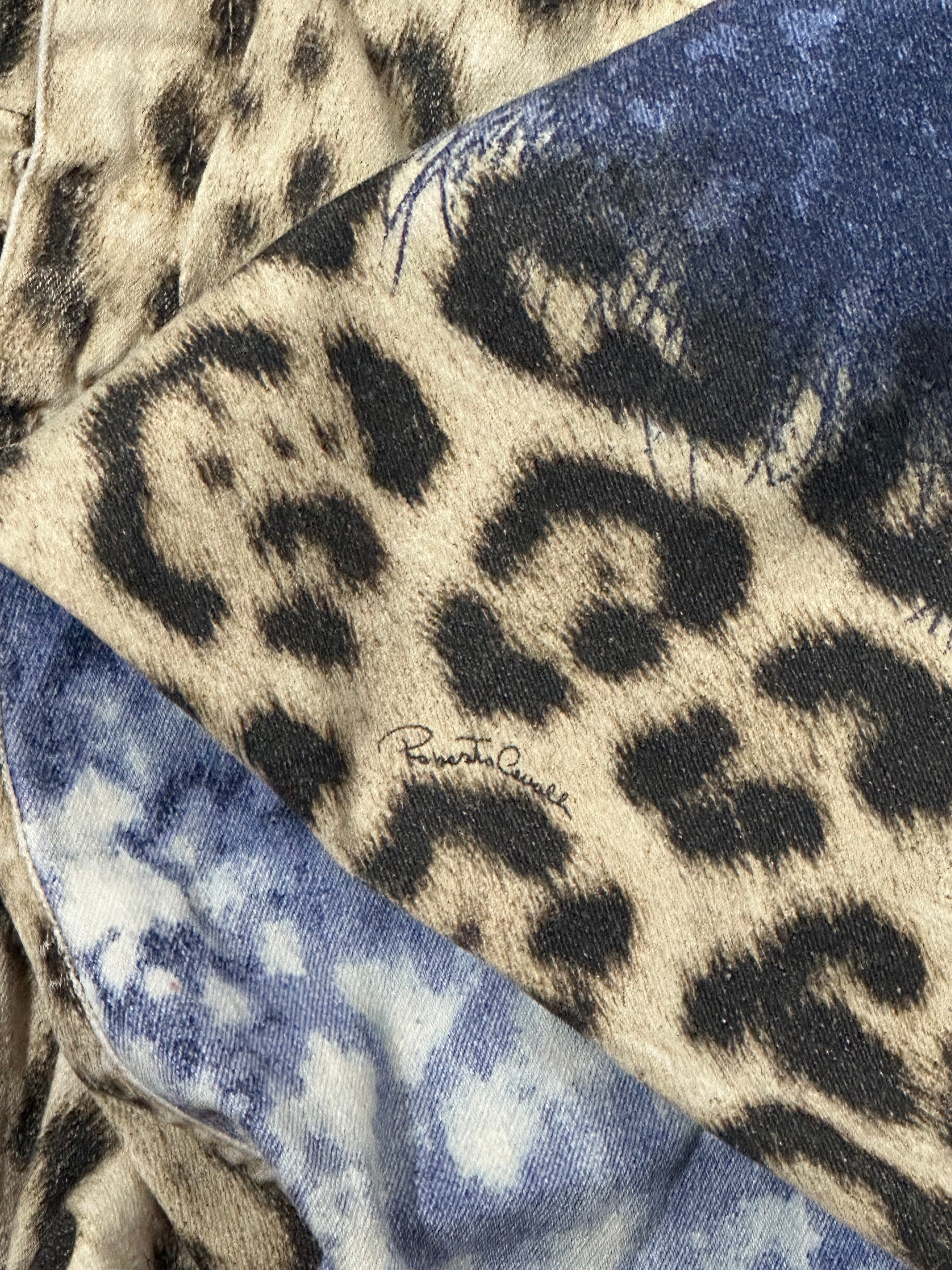 ROBERTO CAVALLI LEOPARD JEAN - M